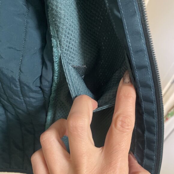 Patagonia Synchilla Fleece Full Zip Jacket Women’s Green Long Sleeve Size Small - Picture 15 of 15